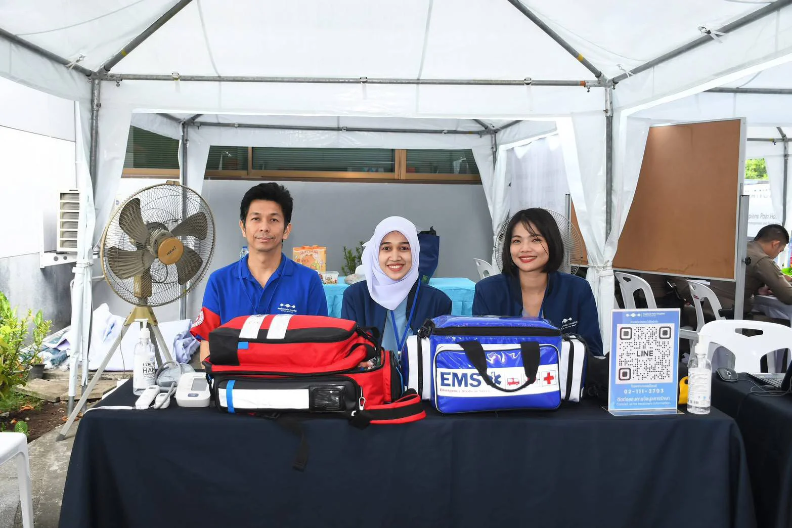 Sapiens Hospital provides medical support for tennis at the 33rd SEA Games 2025