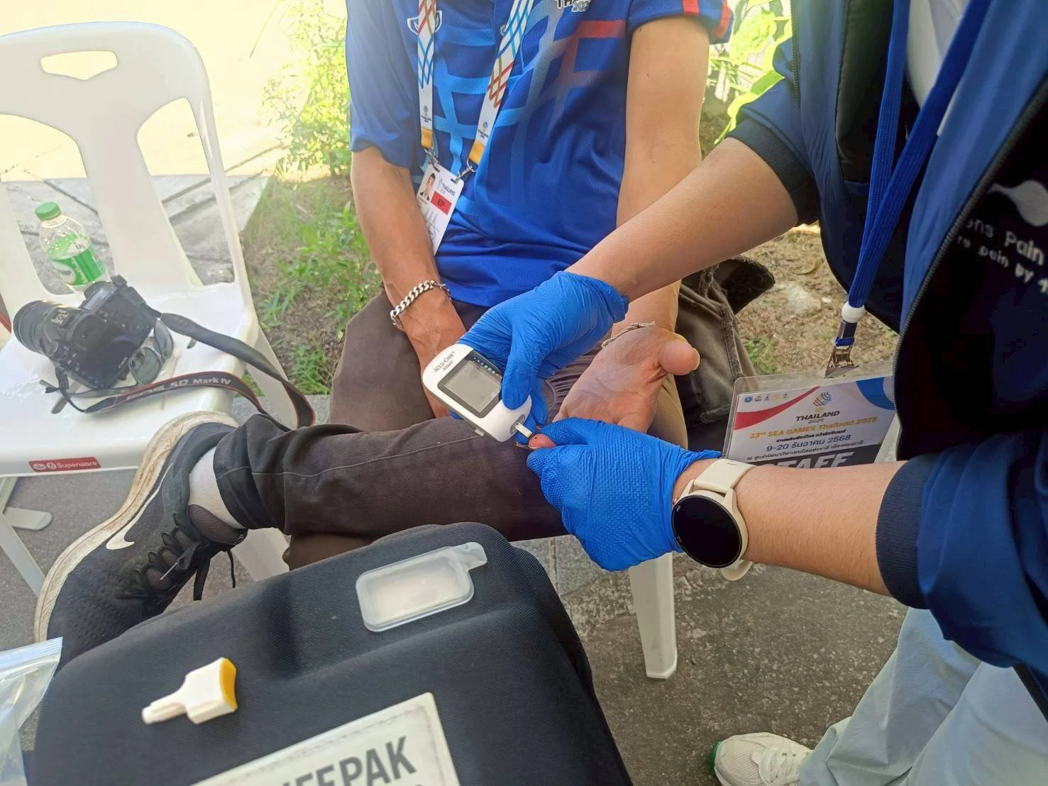 Sapiens Hospital medical team supports SEA Games 2025 tennis