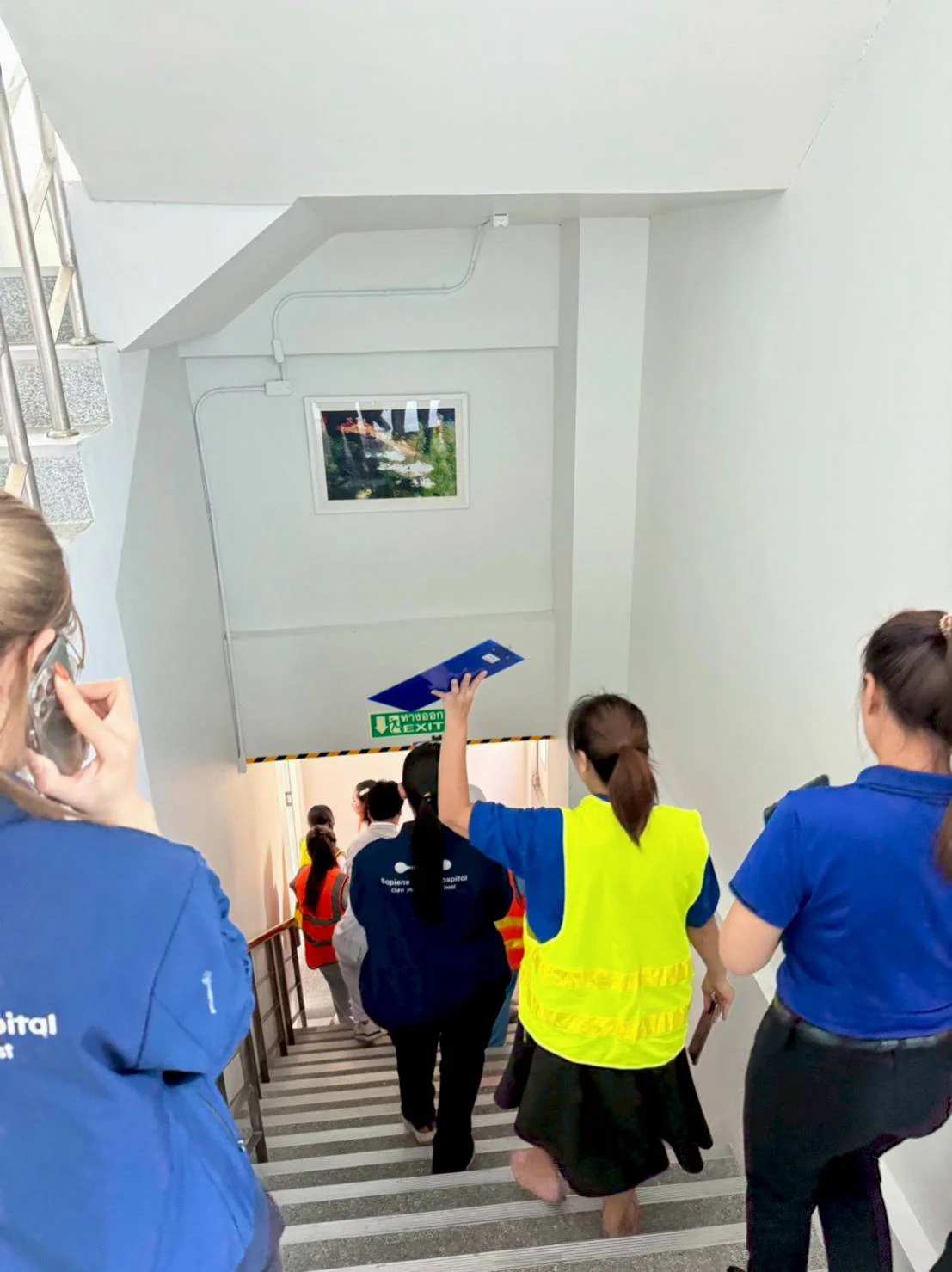 Sapiens Hospital fire emergency preparedness training