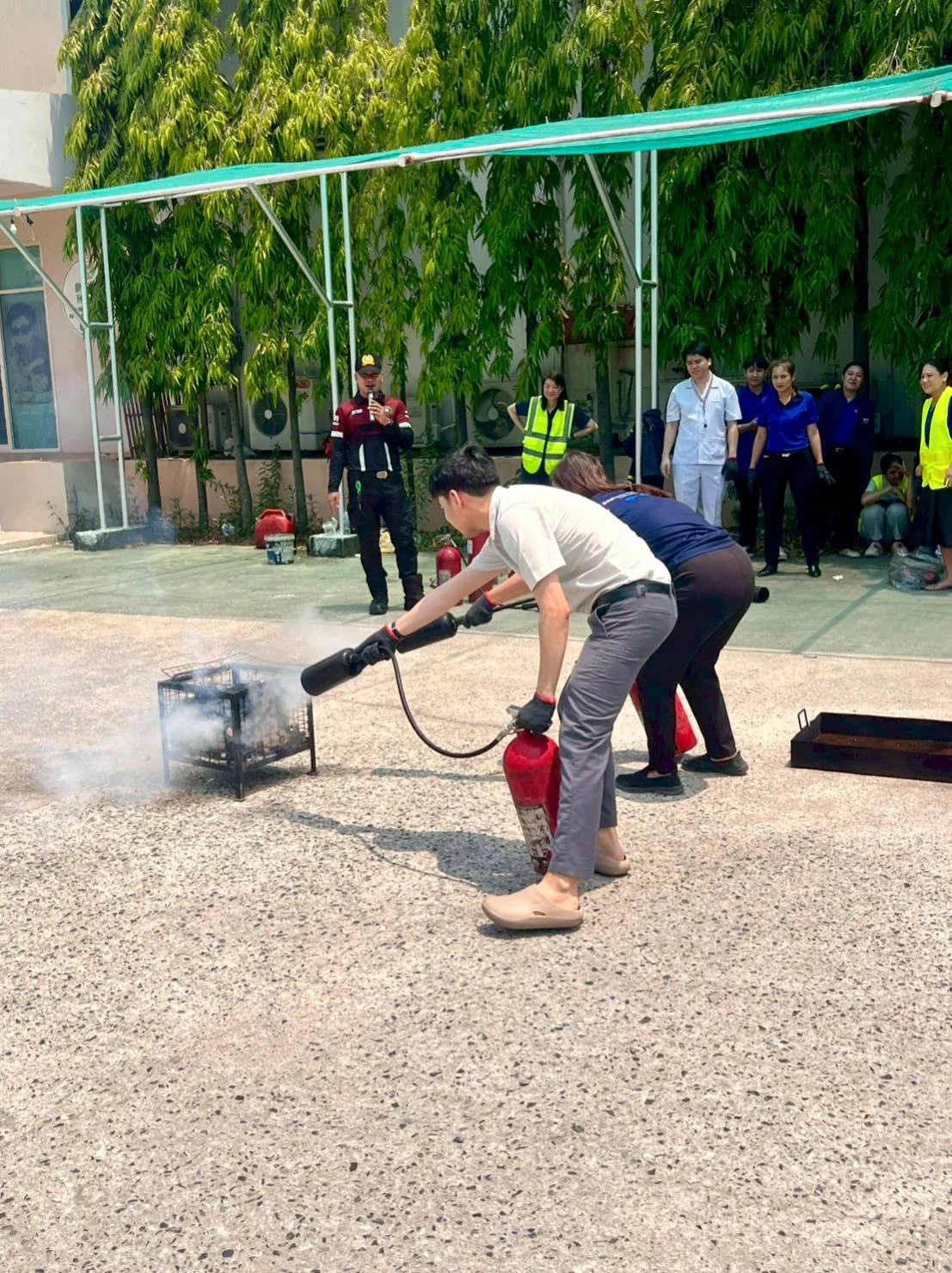 Fire evacuation and emergency preparedness training