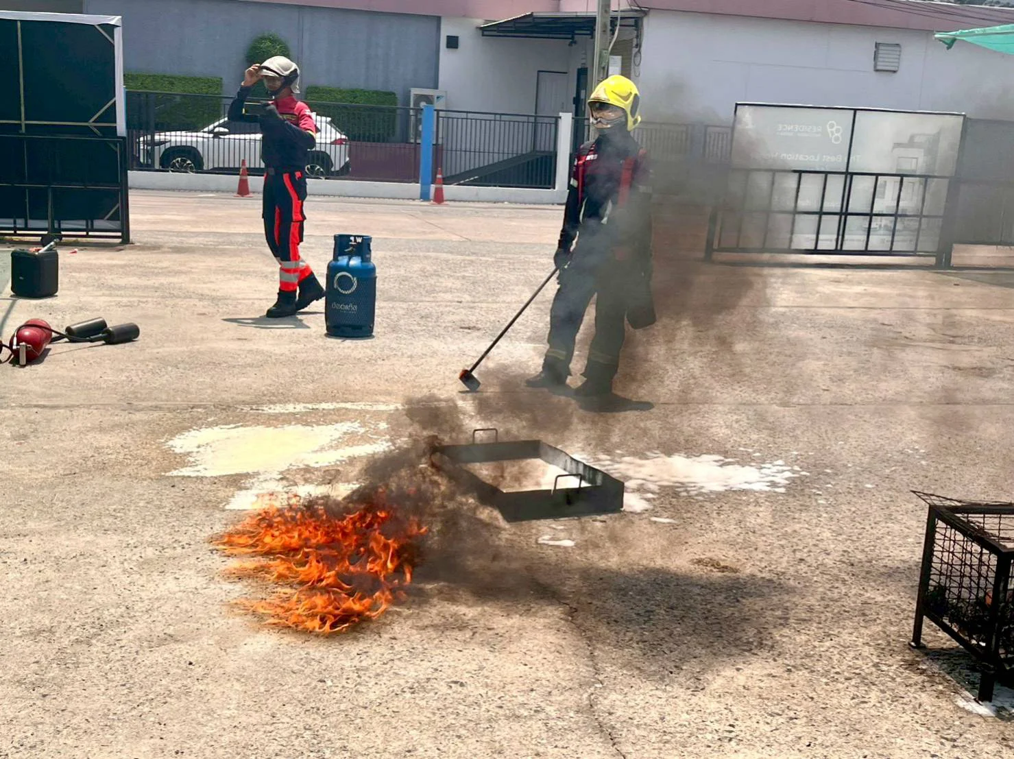 Sapiens Hospital safety drill