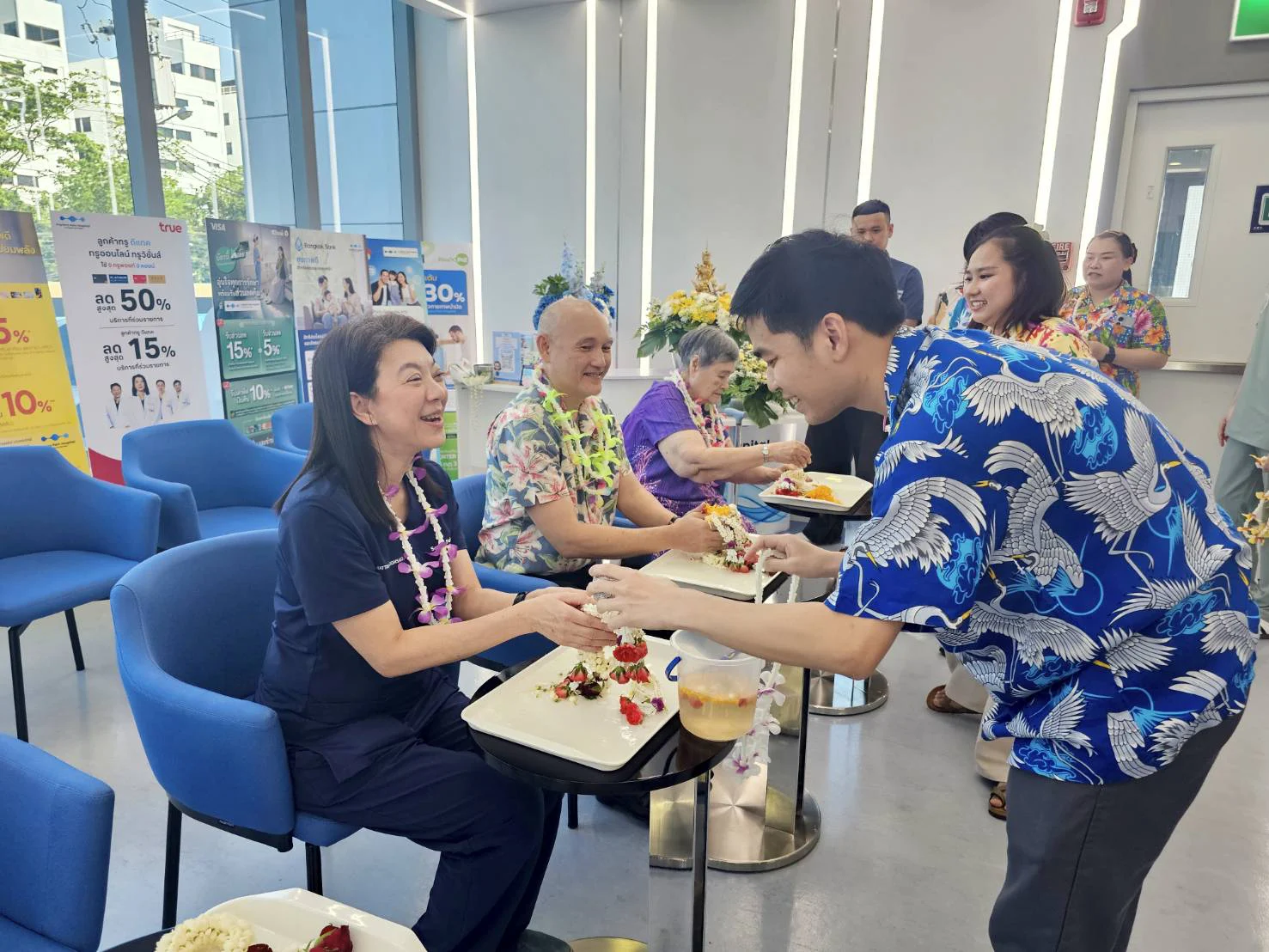 Sapiens Hospital Thai New Year celebration