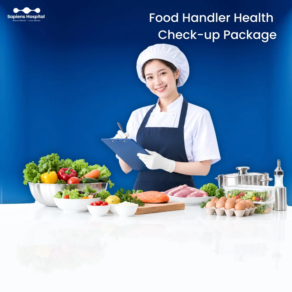 ตรวจสุขภาพสำหรับผู้สัมผัสอาหารFood